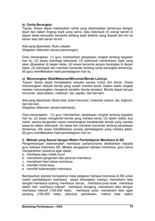 Metodologi Pembelajaran Bahasa Indonesia