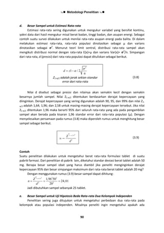 Contoh Metode Rata Rata Metodologi penelitian-komprehensif | PDF