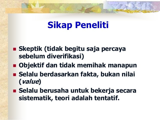 Metodologi penelitian nova