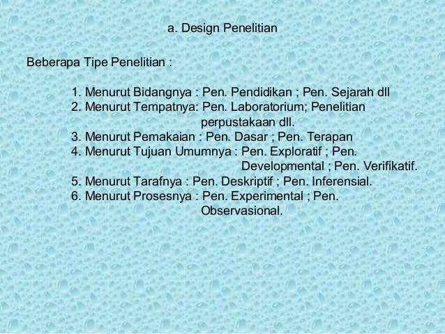 Metodologi research Metodologi research