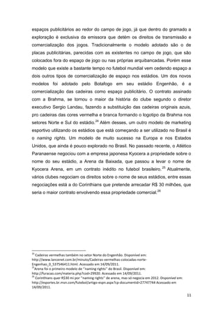 O APROVEITAMENTO DOS JOGADORES DE FUTEBOL COMO FERRAMENTA DE MARKETING PARA OS CLUBES BRASILEIROS. - PARTE 1