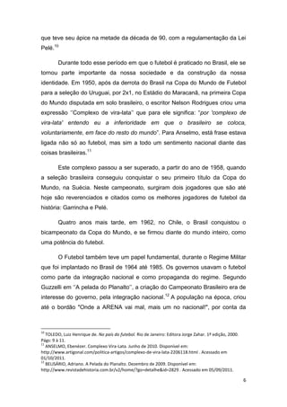 O APROVEITAMENTO DOS JOGADORES DE FUTEBOL COMO FERRAMENTA DE MARKETING PARA OS CLUBES BRASILEIROS. - PARTE 1