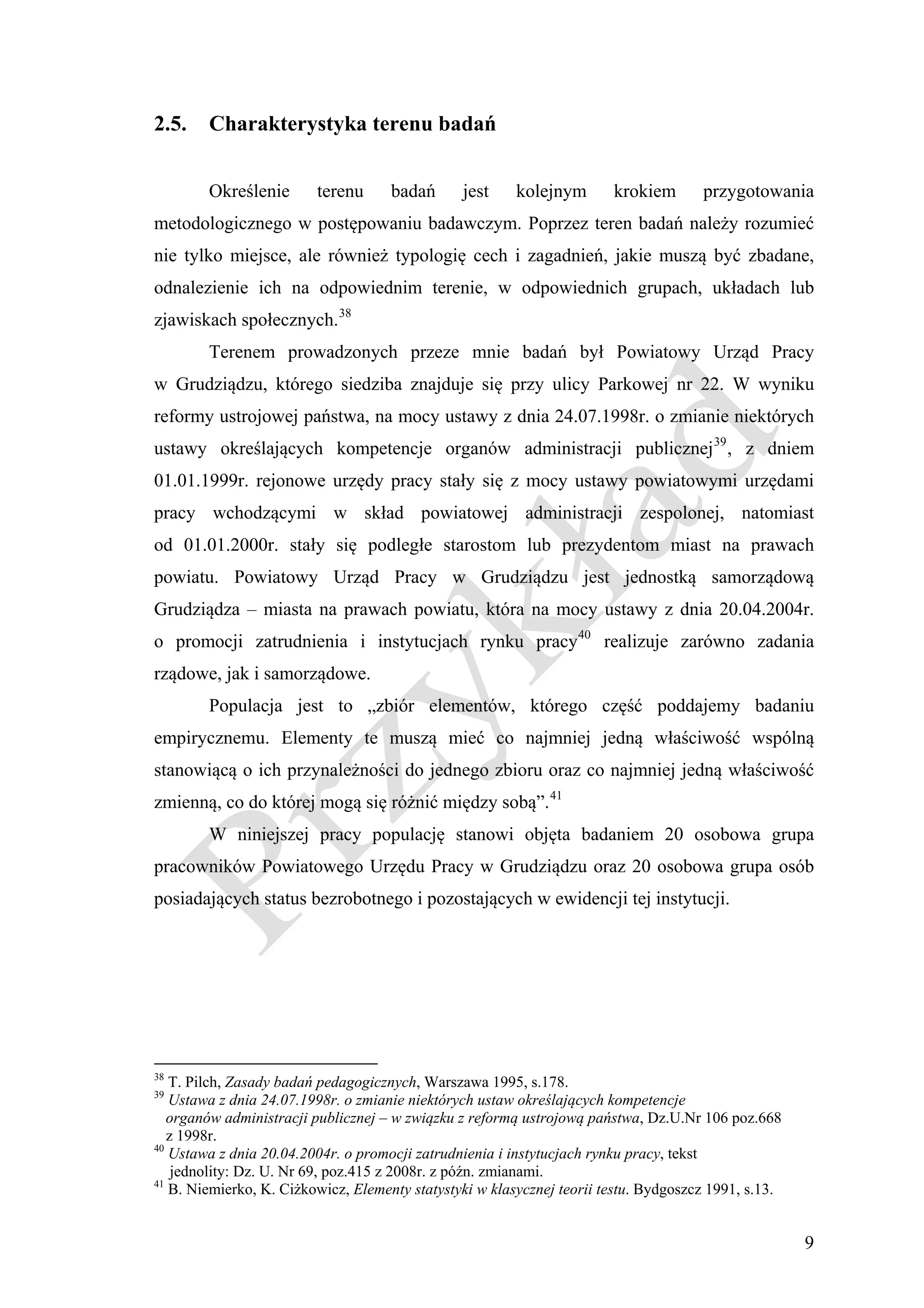 Metodologia badań | PDF