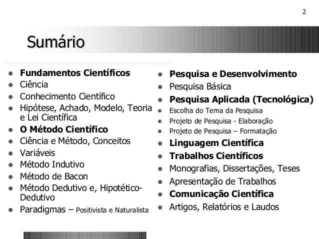Metodologia de artigo