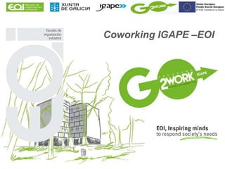 Coworking IGAPE –EOI
 