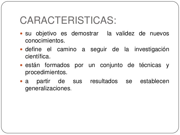 Metodologia de la investigacion