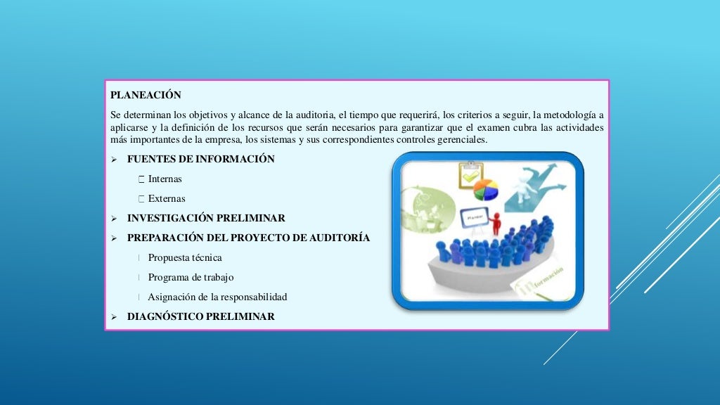 Metodologia de las etapas de auditoria administrativa