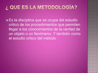 METODO SINTETICOEs un método de razonamiento que reconstruye todo a partir de lo realizado en el método analítico.Hace una exposicióntotal de lo analizado.Permite comprender la esencia del fenómeno estudiado y es complemento del método analítico.