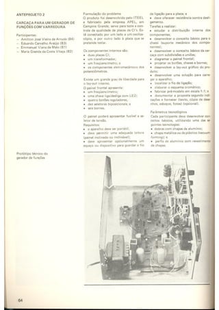 Design - Metodologia experimental   LBDI.CNPq