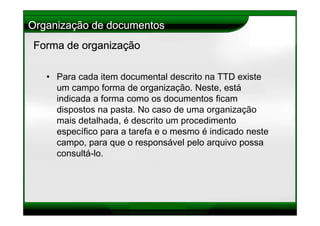 Gestão de Documentos - Metodologia Documentar
