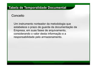 Gestão de Documentos - Metodologia Documentar