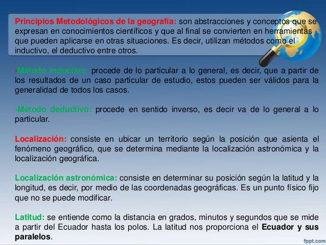 Metodologia geografica