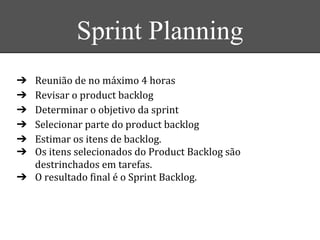 Sprint Planning
➔
➔
➔
➔
➔
➔
➔
 