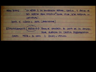 Metodologia para projeto