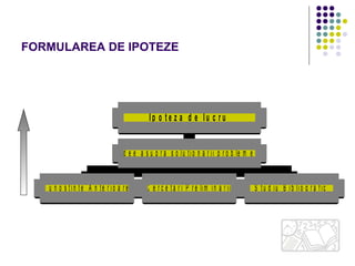 metodologia proiectului de cercetare