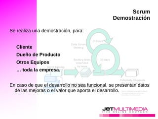 Funcionalidades / Requisitos De las funcionalidades desarrolladas: 7% se usan “siempre” 13% se usan “a menudo” 16% “a veces” 19% “pocas veces” 45%  “ NUNCA ” Fuente: Standish Group 