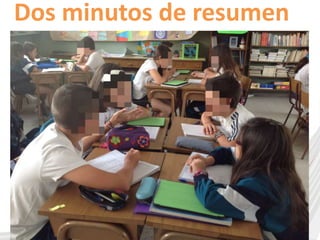 Dos minutos de resumen 
 