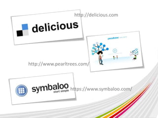 http://delicious.com 
http://www.pearltrees.com/ 
https://www.symbaloo.com/ 
 