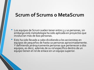 Metodologia scrum actual | PDF