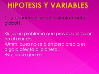 ¿Podemos hacer algo para reducir la emisión de gases deinvernadero y las consecuencias del calentamiento global?Todos podemos hacer algo para reducir la emisión de gasesde invernadero y las consecuencias del calentamientoglobal. Entre otras cosas, debemos: