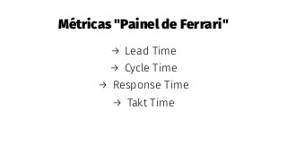 Referências
O que é Lead time, Cycle Time e Reaction Time?
InnerSource Commons
InnerSource
Convdev
http://conversationalde...