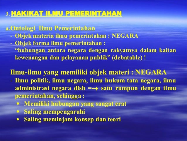 Metodologi Ilmu Pemerintahan