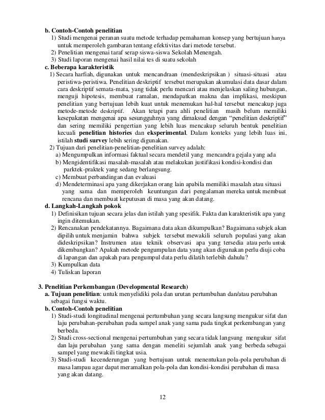Metodologi penelitian pendidikan