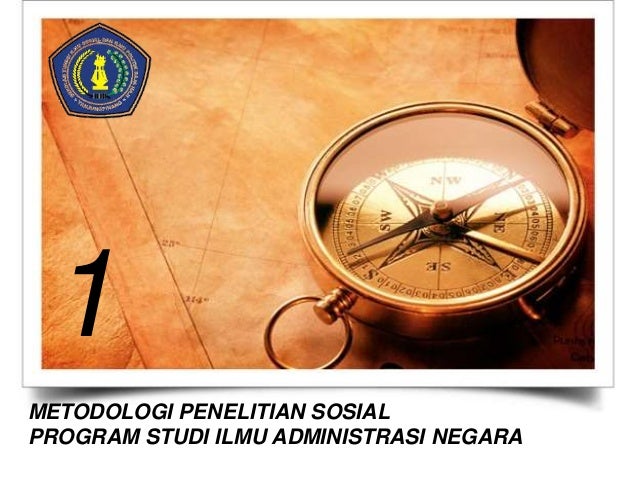 Metodologi Penelitian Sosial Ok