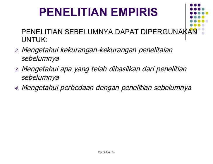 Contoh Laporan Penelitian Empiris - Contoh Aneka