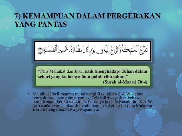 Beriman kepada malaikat Beriman kepada malaikat