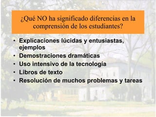 ¿Qué es un modelo?
• También en Educación...
  – Profesores(as) como modelos para sus estudiantes
  – Modelos teóricos sobre el aprendizaje
 