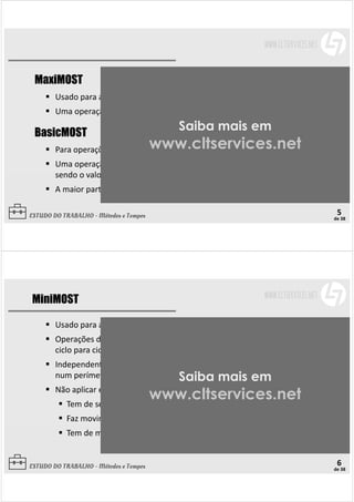 Metodo MOST | PDF
