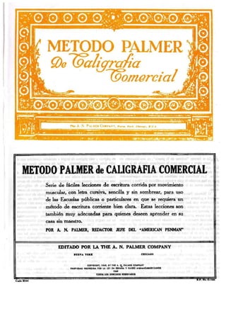 Metodo Palmer de Caligrafia Comercial.pdf