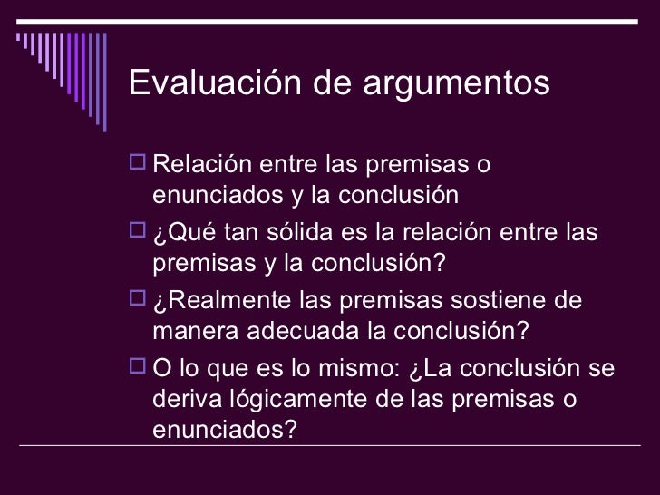 Metodo para el analisis de argumentos