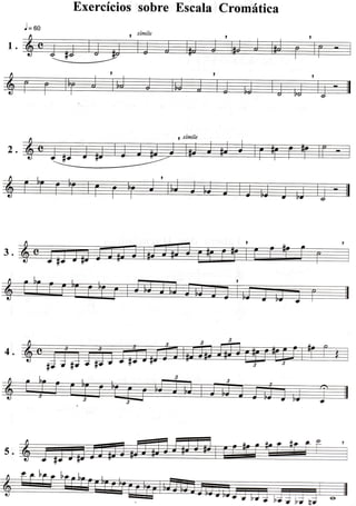 Exercíciossobre EscalaCromática
, símile
,
1.
 