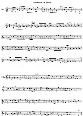 Intervalos de Sexta
 