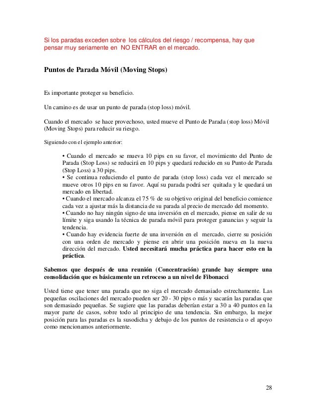Mercado forex ejemplo