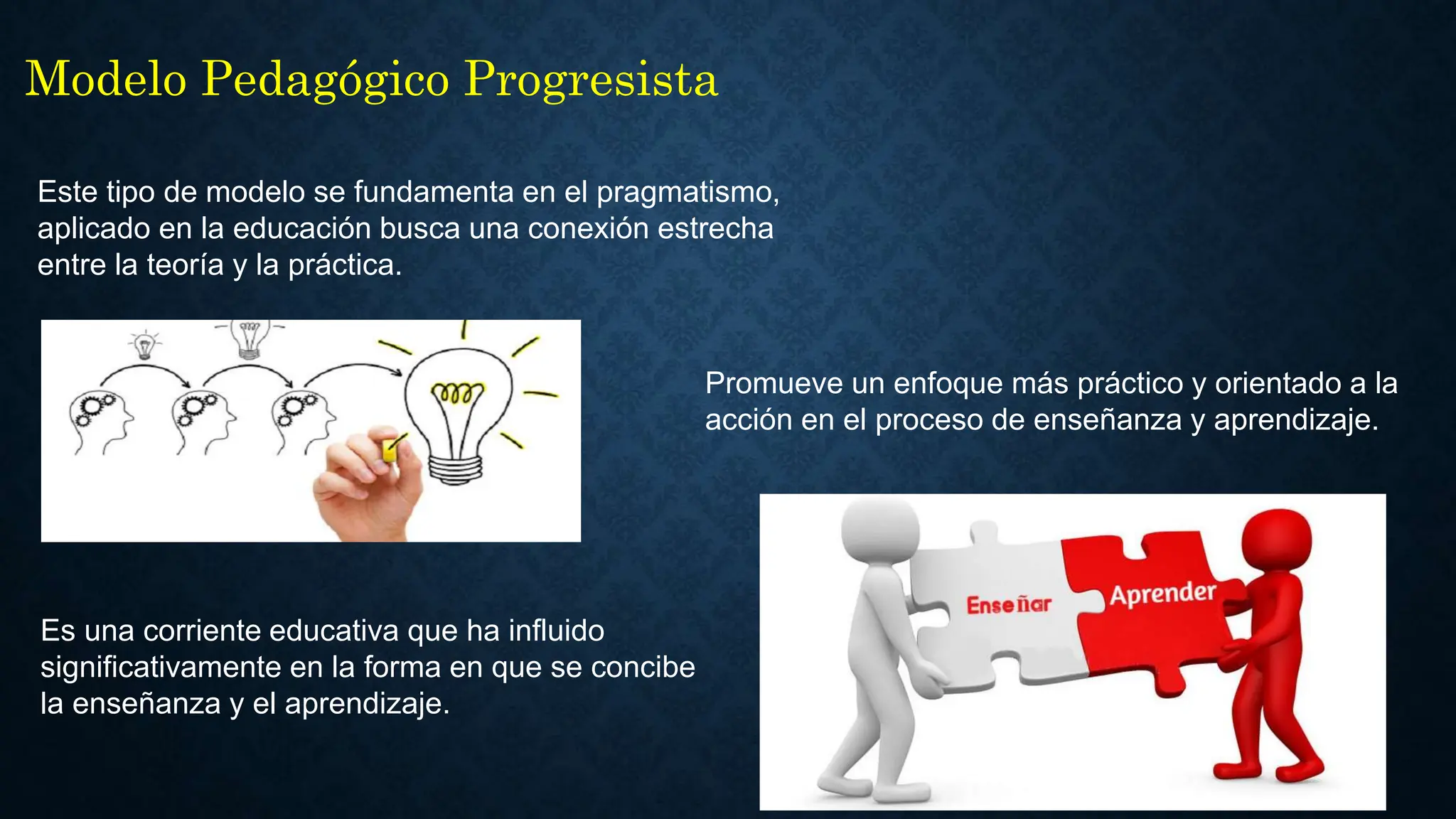Metodo progresista y sus modelos pedagogicos | PPTX