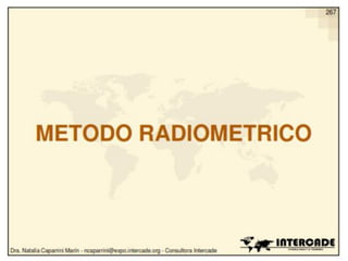 Metodo radiometrico unamba