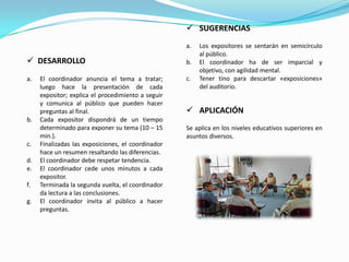 Pequeños Grupos de Discusión