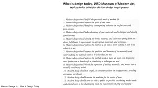 Marcus, George H. : What is Design Today
 