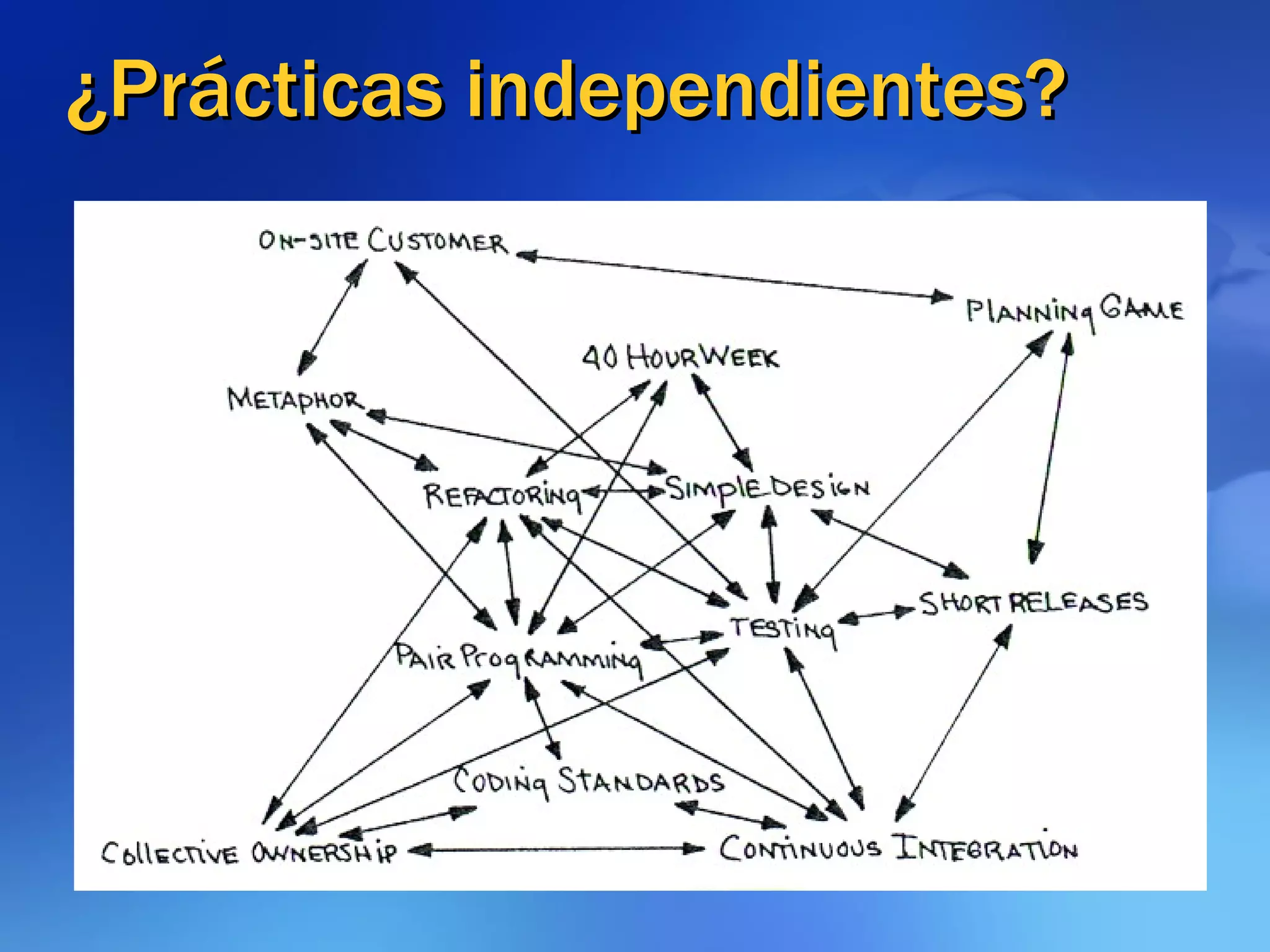 ¿Prácticas independientes? 