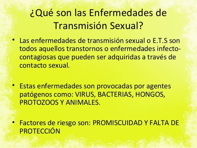 Metodos anticonceptivos y Enfermedades de Transmisión ...