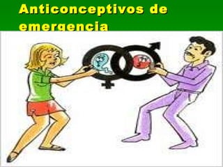 Anticonceptivos de emergencia 