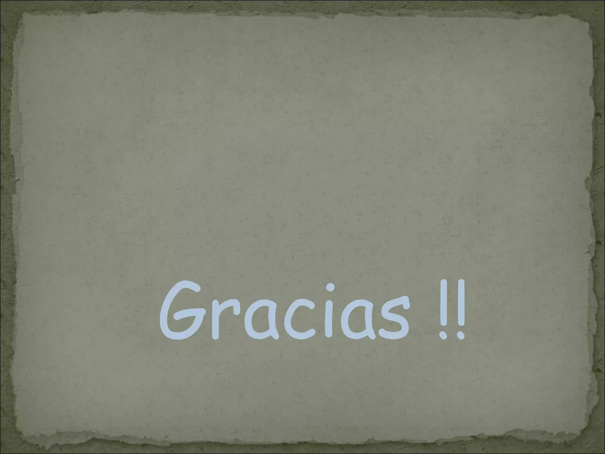 Gracias !! 