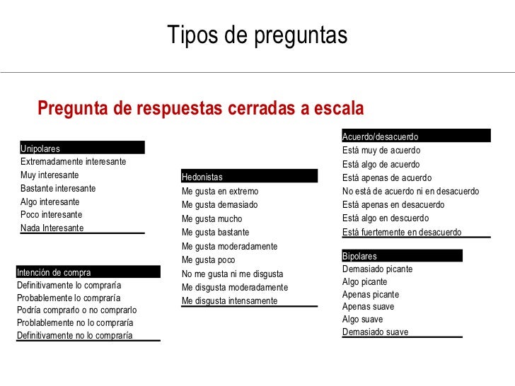 preguntas cerradas bipolares definicion metodos cuantitativos de investigacion de mercados preguntas cerradas bipolares definicion metodos cuantitativos de investigacion de mercados