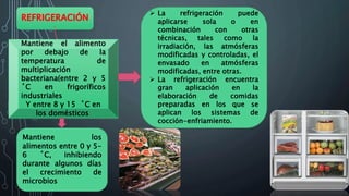 Metodos de conservacion de alimentos | PPTX