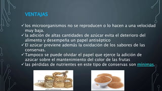 Metodos de conservacion de alimentos | PPTX