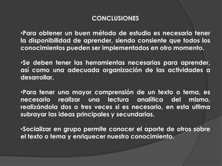 SÍNTESIS: Compendio resumido de las ideas del autor.