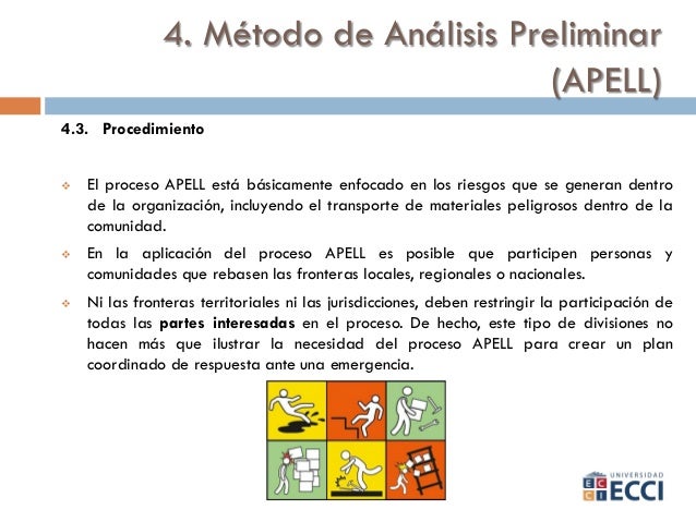 Metodos de evaluacion de riesgos